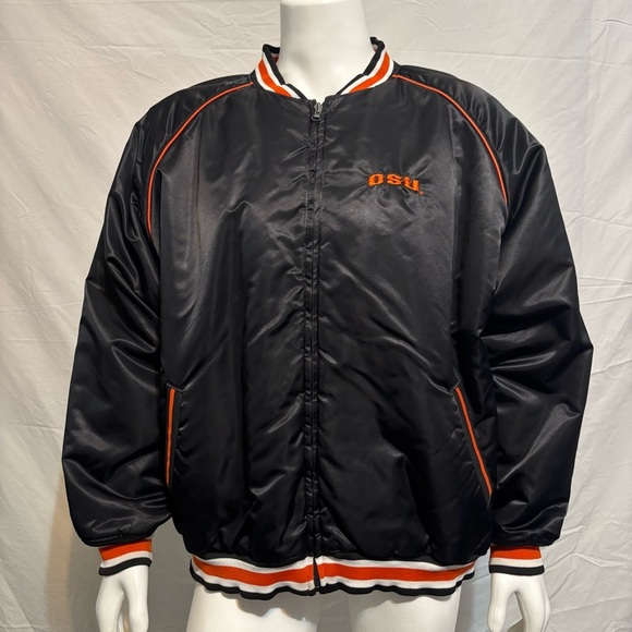 Vintage Men’s Starter OSU reversible Jacket Size XL - Picture 1 of 12